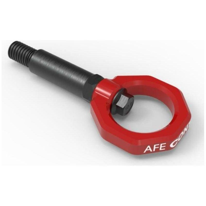 aFe Control Front Tow Hook Red 20-21 Toyota GR Supra (A90) - SMINKpower Performance Parts AFE450-721001-R aFe