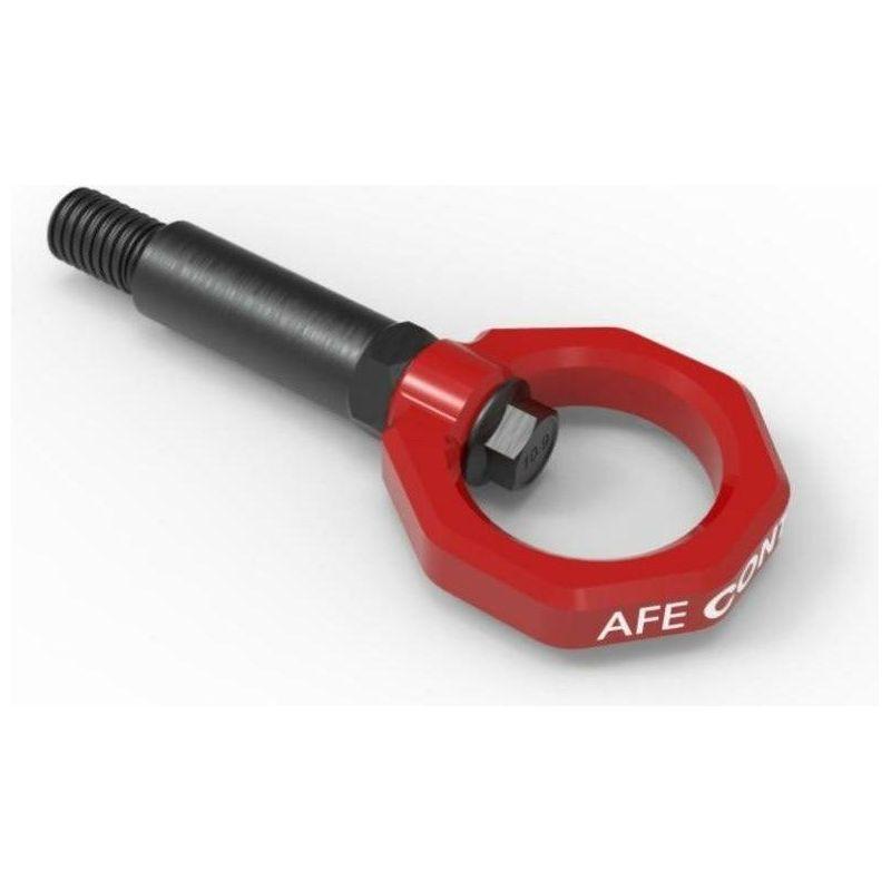 aFe Control Front Tow Hook Red BMW F-Chassis 2/3/4/M - SMINKpower Performance Parts AFE450-502001-R aFe