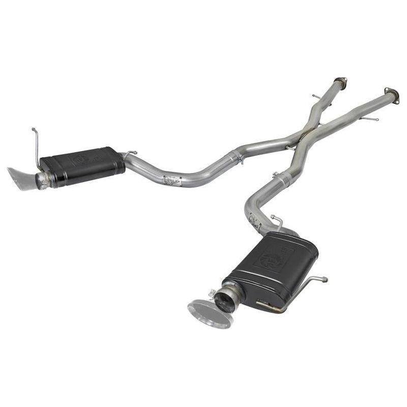 aFe MACHForce XP 12-17 Jeep Grand Cherokee WK2 SRT8 V8-6.4L 304SS Cat-Back Exhaust w/o Resonator - SMINKpower Performance Parts AFE49-38058 aFe
