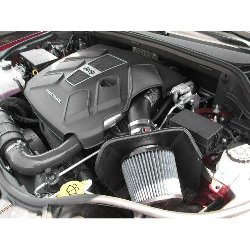 aFe MagnumFORCE Intake System Stage-2 Pro DRY S 2014 Jeep Cherokee V6 3.0L EcoDiesel - SMINKpower Performance Parts AFE51-12472 aFe
