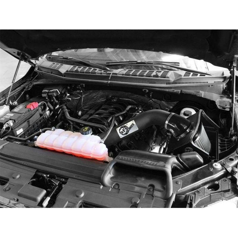 aFe MagnumFORCE Intakes Stage-2 Pro Dry S 2015 Ford F-150 5.0L V8 - SMINKpower Performance Parts AFE51-12742 aFe