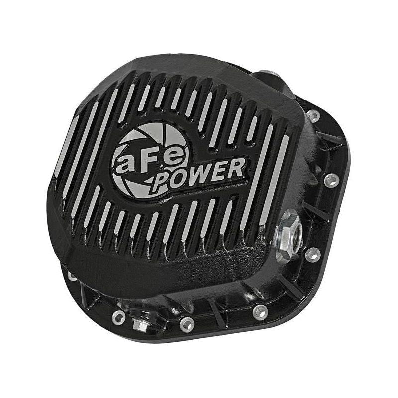 aFe Power Cover Diff Rear Machined COV Diff R Ford Diesel Trucks 86-11 V8-6.4/6.7L (td) Machined - SMINKpower Performance Parts AFE46-70022 aFe