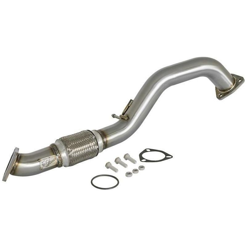 aFe Power Elite Twisted Steel 16-17 Honda Civic I4-1.5L (t) 2.5in Rear Down-Pipe Mid-Pipe - SMINKpower Performance Parts AFE48-36605 aFe