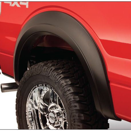 Bushwacker 92-96 Ford Bronco Extend-A-Fender Style Flares 2pc - Black-Fender Flares-Bushwacker-BUS20020-11-SMINKpower Performance Parts