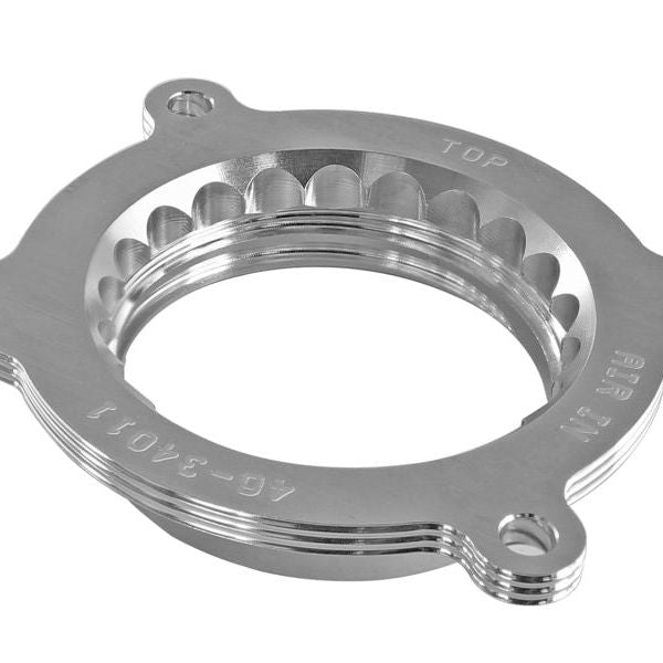 aFe Silver Bullet Throttle Body Spacer 14 Chevrolet Corvette V8 6.2L-Throttle Body Spacers-aFe-AFE46-34011-SMINKpower Performance Parts