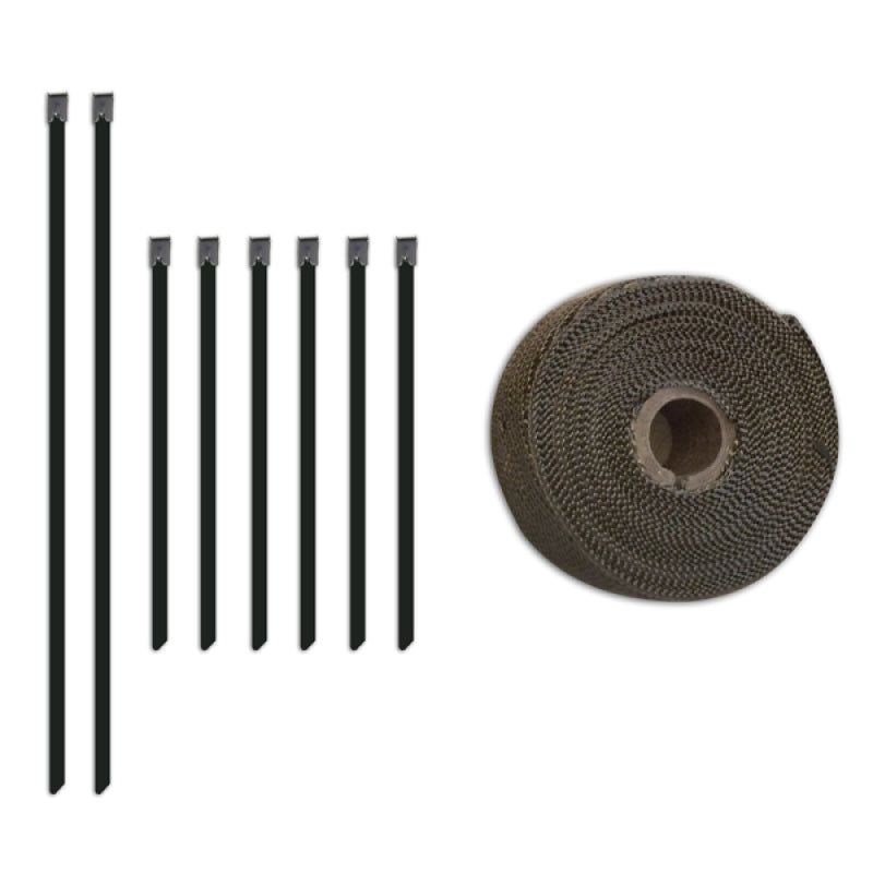 Mishimoto 2 inch x 35 feet Heat Wrap with Stainless Locking Tie Set-Exhaust Wrap-Mishimoto-MISMMTW-235-SMINKpower Performance Parts