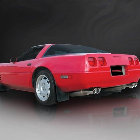 Corsa 92-95 Chevrolet Corvette C4 5.7L V8 LT1 Sport Cat-Back Exhaust w/ Twin 3.5in Polished Tips