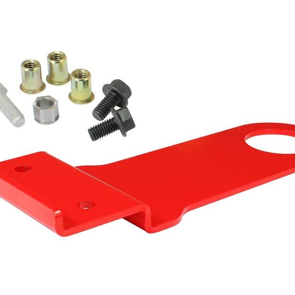aFe Control Front Tow Hook Red 05-13 Chevrolet Corvette (C6)-Other Body Components-aFe-AFE450-401005-R-SMINKpower Performance Parts