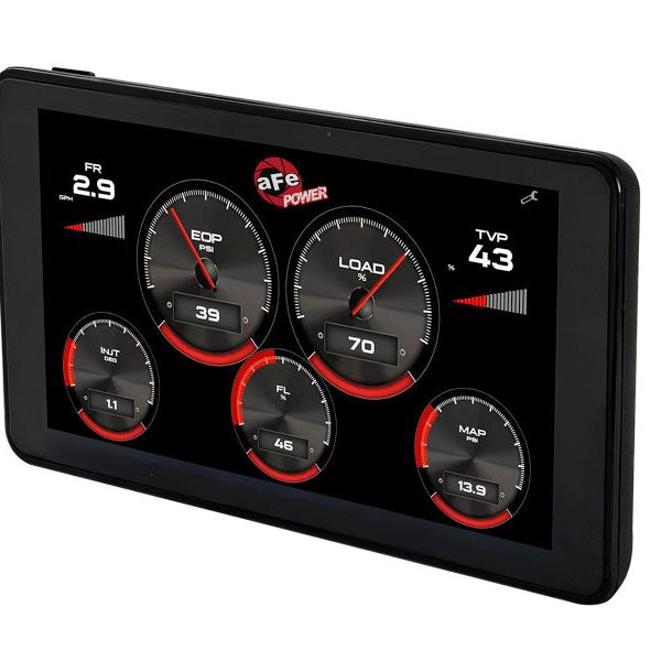 aFe AGD Advanced Gauge Display Digital 5.5in Monitor 08-18 Dodge/RAM/Ford/GM Diesel Trucks-Gauges-aFe-AFE77-91001-SMINKpower Performance Parts