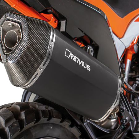 Remus 2019 KTM 790 Adventure R Mod Black Hawk Black Slip On-Motorcycle Slip-On-Remus-RMS64783 655219-SMINKpower Performance Parts