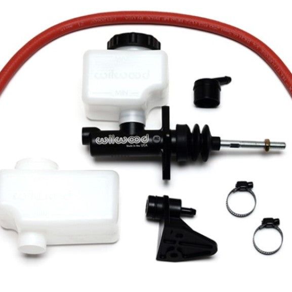 Wilwood Short Remote M/C Kit 7/8in Bore 3/8in-24 Banjo Outlet-Brake Master Cylinder-Wilwood-WIL260-13621-SMINKpower Performance Parts