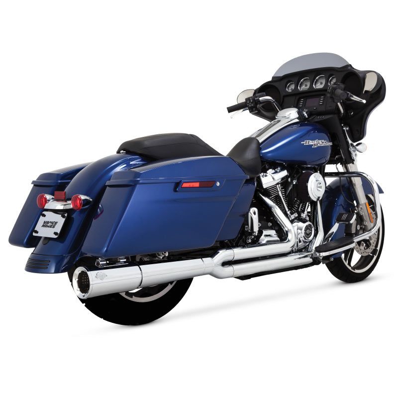 Vance & Hines HD Dresser 17-22 Pro Pipe Chrome PCX Full System Exhaust-Powersports Exhausts-Vance and Hines-VAH17383-SMINKpower Performance Parts