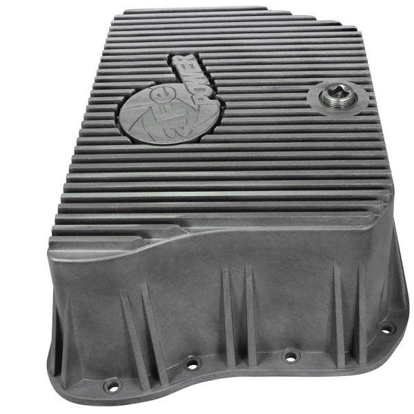 aFe Power Cover Trans Pan Machined Trans Pan 2006 Dodge RAM 5.9L Cummins-Diff Covers-aFe-AFE46-70050-SMINKpower Performance Parts