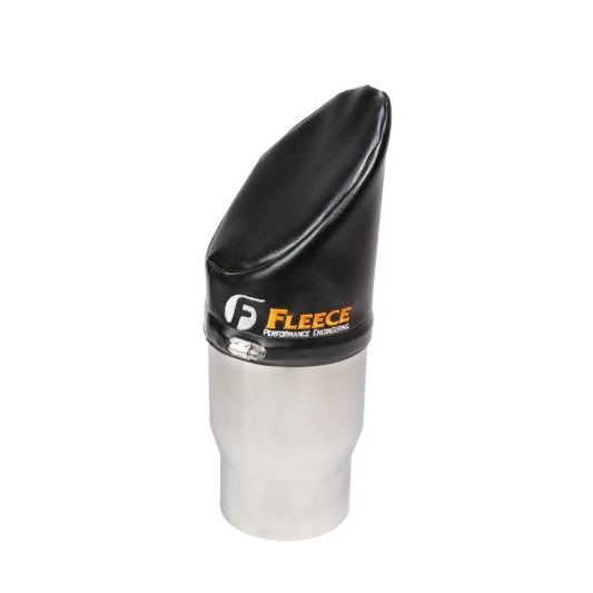 Fleece Performance 6in 45 Degree Hood Stack Cover-Smoke Stacks-Fleece Performance-FPEFPE-HSC-6-45-SMINKpower Performance Parts