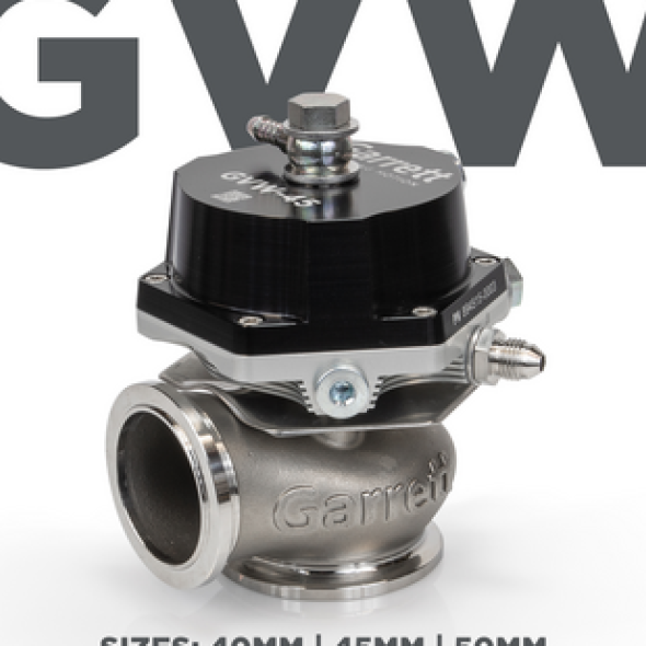 Garrett GVW-45 45mm Wastegate Kit - Black - SMINKpower Performance Parts GRT908828-0003 Garrett