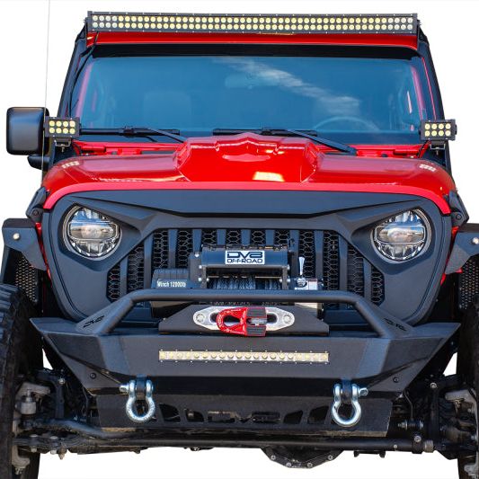 DV8 Offroad 2018+ Jeep JL/ Gladiator Angry Grill - SMINKpower Performance Parts DVEGRJL-01 DV8 Offroad
