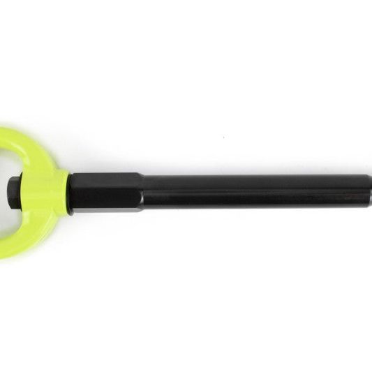 Perrin 08-14 Subaru WRX/STI Tow Hook Kit (Front) - Neon Yellow-Tow Hooks-Perrin Performance-PERPSP-BDY-231NY-SMINKpower Performance Parts