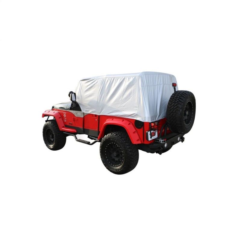 Rampage 1992-1995 Jeep Wrangler(YJ) Cab Cover Multiguard - Silver-Car Covers-Rampage-RAM2261-SMINKpower Performance Parts