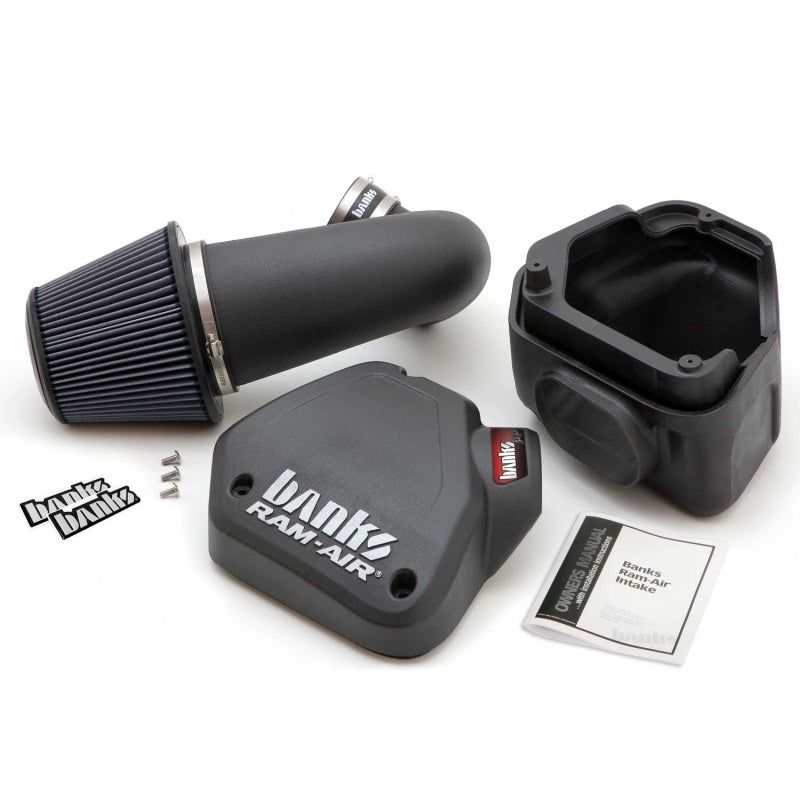 Banks Power 94-02 Dodge 5.9L Ram-Air Intake System - Dry Filter-Short Ram Air Intakes-Banks Power-GBE42225-D-SMINKpower Performance Parts