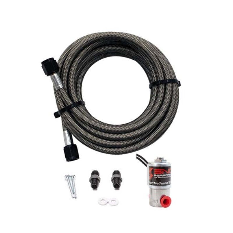 Snow Performance Braided SS Line Trunk Mount Upgrade (4AN SS Braided Line Systems)-Injection Pump Components-Snow Performance-SNOSNO-40012-BRD-SMINKpower Performance Parts