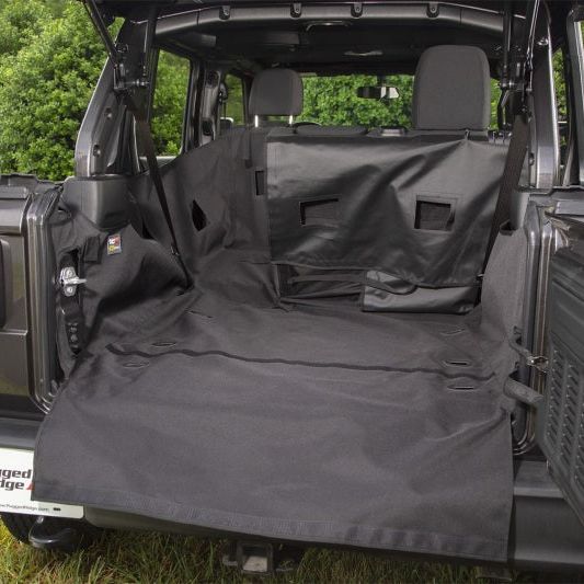 Rugged Ridge C3 Cargo Cover 18-22 Jeep Wrangler JL 4dr (Excl. 4XE Models)-Car Covers-Rugged Ridge-RUG13260.13-SMINKpower Performance Parts