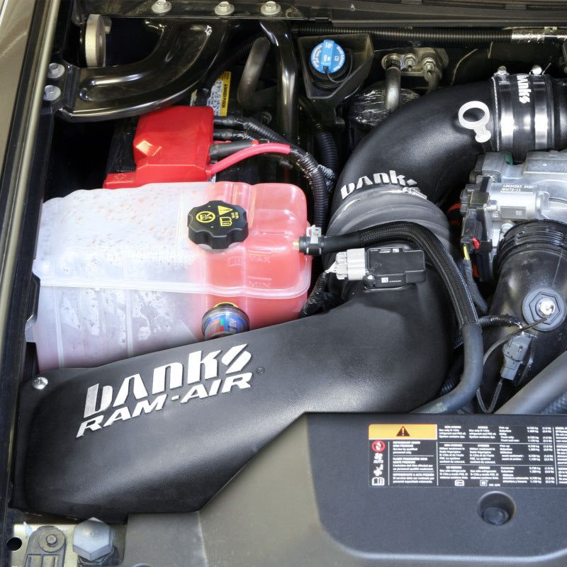 Banks Power 11-12 Chevy 6.6L LML Ram-Air Intake System - Dry Filter-Short Ram Air Intakes-Banks Power-GBE42220-D-SMINKpower Performance Parts
