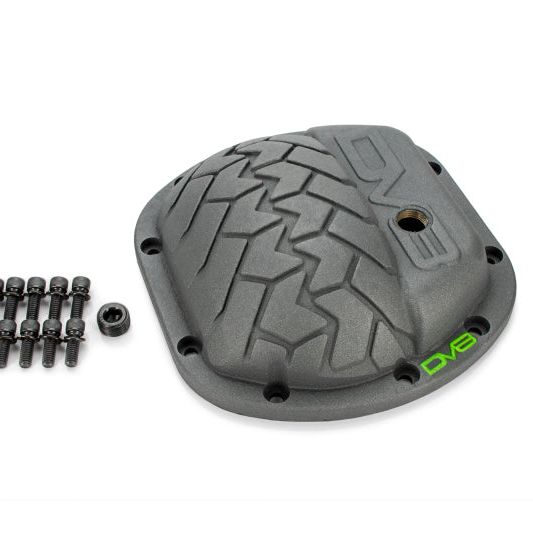 DV8 Offroad HD Dana 35 Diff Cover Cast Iron Gray Powdercoat - SMINKpower Performance Parts DVED-JP-110001-D35 DV8 Offroad