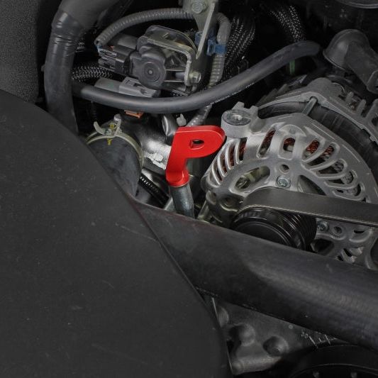 Perrin Subaru Dipstick Handle P Style - Red - SMINKpower Performance Parts PERPSP-ENG-720RD Perrin Performance