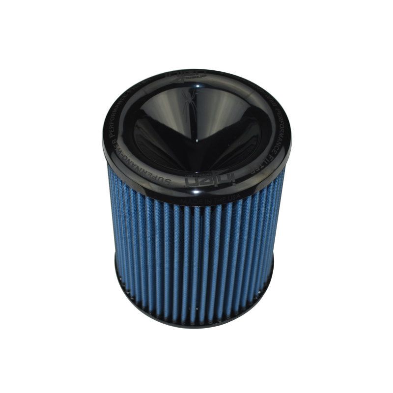 Injen AMSOIL Ea Nanofiber Dry Air Filter - 3 1/2 Filter 6 Base / 6 7/8 Tall / 5 1/2 Top-Air Filters - Drop In-Injen-INJX-1021-BB-SMINKpower Performance Parts