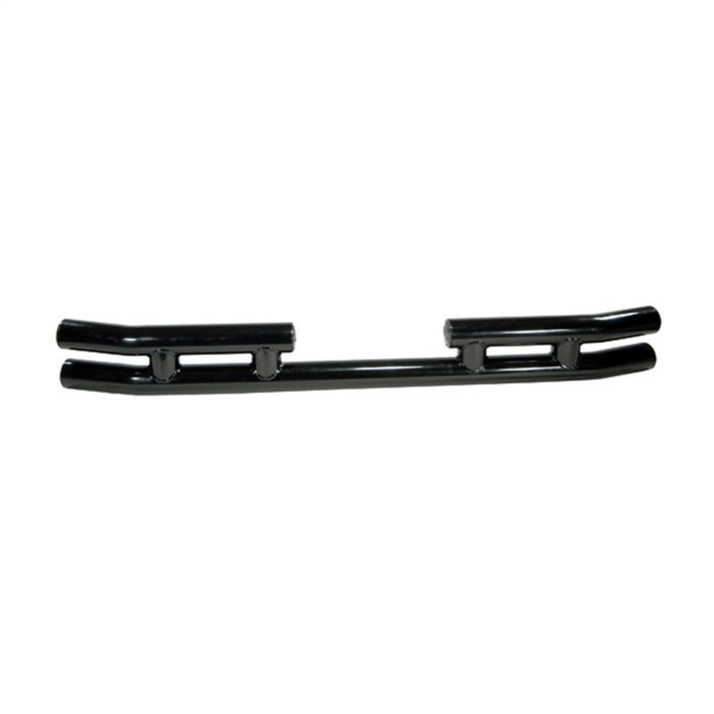 Rugged Ridge 3in Double Tube Rear Bumper 87-06 Jeep Wrangler-Bumper Accessories-Rugged Ridge-RUG11570.03-SMINKpower Performance Parts