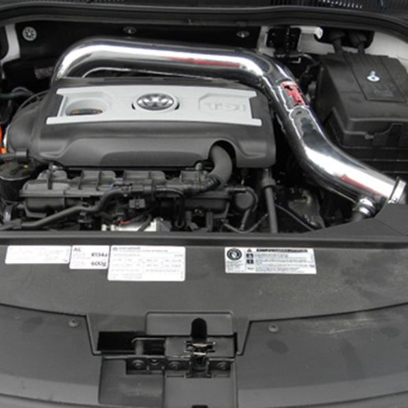 Injen 10-11 Volkswagen MKVI GTI 2.0L TSI 4cyl Polished Cold Air Intake-Cold Air Intakes-Injen-INJSP3073P-SMINKpower Performance Parts