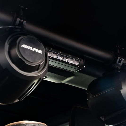 DV8 Offroad 21-22 Ford Bronco 4dr Rear Speaker & Light Mount Bar - SMINKpower Performance Parts DVEBRSB-01 DV8 Offroad