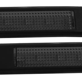ANZO LED Mirror Lights 2009-2014 Ford F-150 LED Mirror Lights Smoke w/ Amber LED-Lights Corner-ANZO-ANZ861114-SMINKpower Performance Parts