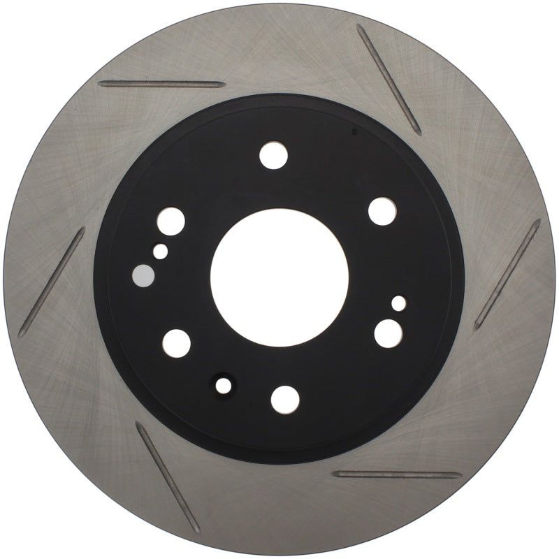 StopTech Power Slot 07 Chevrolet Tahoe Front Right Rotor-Brake Rotors - Slotted-Stoptech-STO126.66057SR-SMINKpower Performance Parts