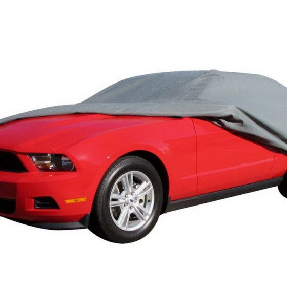 Rampage 2005-2014 Ford Mustang Car Cover - Grey-Car Covers-Rampage-RAM1600-SMINKpower Performance Parts