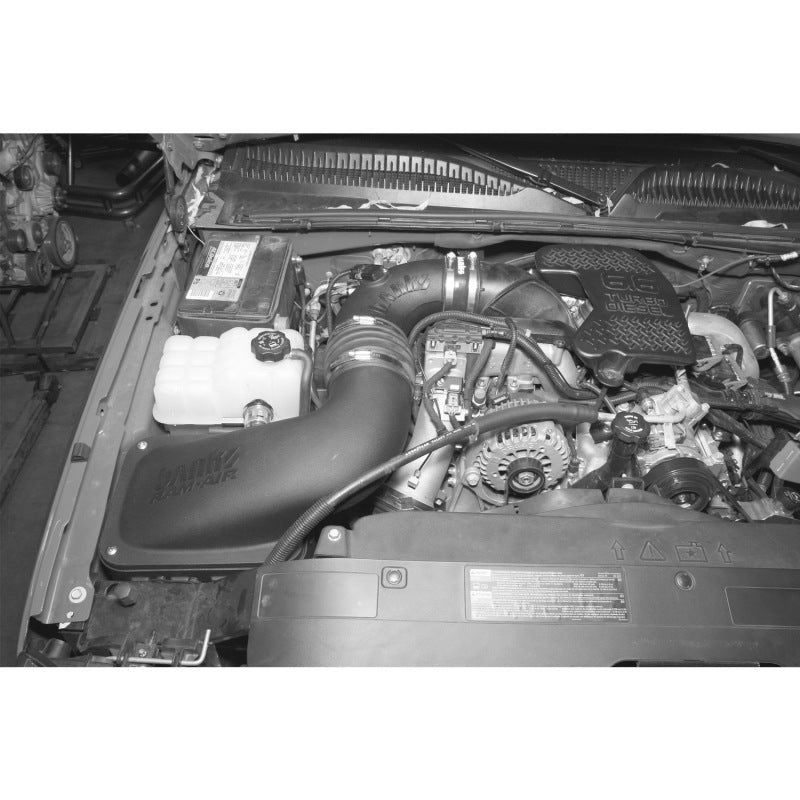 Banks Power 06-07 Chevy 6.6L LLY/LBZ Ram-Air Intake System - Dry Filter-Short Ram Air Intakes-Banks Power-GBE42142-D-SMINKpower Performance Parts