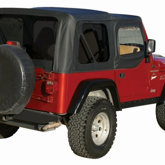 Rampage 1997-2006 Jeep Wrangler(TJ) OEM Replacement Top - Black Diamond-Soft Tops-Rampage-RAM912935-SMINKpower Performance Parts