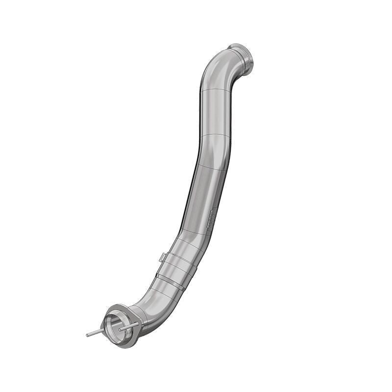 MBRP 08-10 Ford 6.4L Powerstroke 4in Turbo Down-Pipe Aluminized-Downpipes-MBRP-MBRPFALCA455-SMINKpower Performance Parts