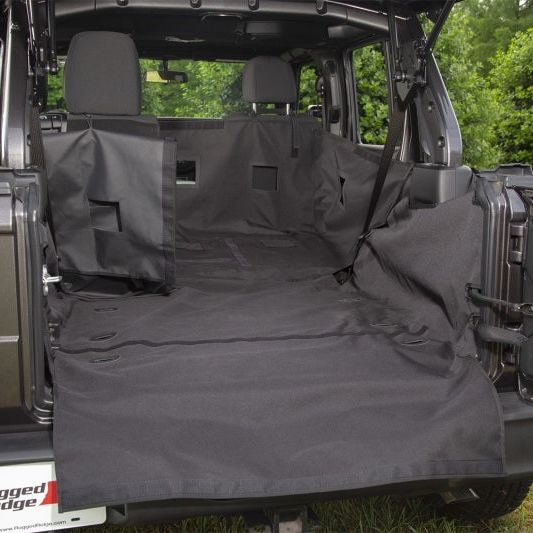Rugged Ridge C3 Cargo Cover 18-22 Jeep Wrangler JL 4dr (Excl. 4XE Models)-Car Covers-Rugged Ridge-RUG13260.13-SMINKpower Performance Parts