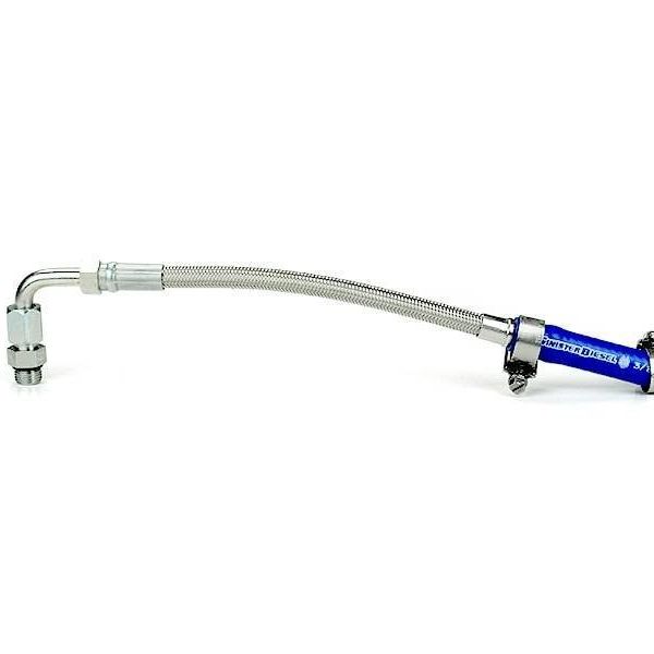Sinister Diesel Turbo Coolant Feed Line for 2011-2016 Ford Powerstroke 6.7L-Radiator Hoses-Sinister Diesel-SINSD-TURB-COOL-6.7P-SMINKpower Performance Parts