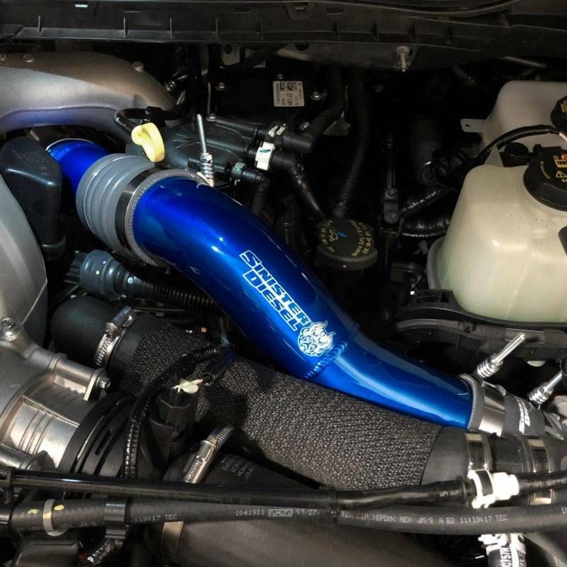 Sinister Diesel 2011+ Ford Powerstroke 6.7L Hot Side Charge Pipe-Intercooler Pipe Kits-Sinister Diesel-SINSD-6.7PIPH11-01-20-SMINKpower Performance Parts