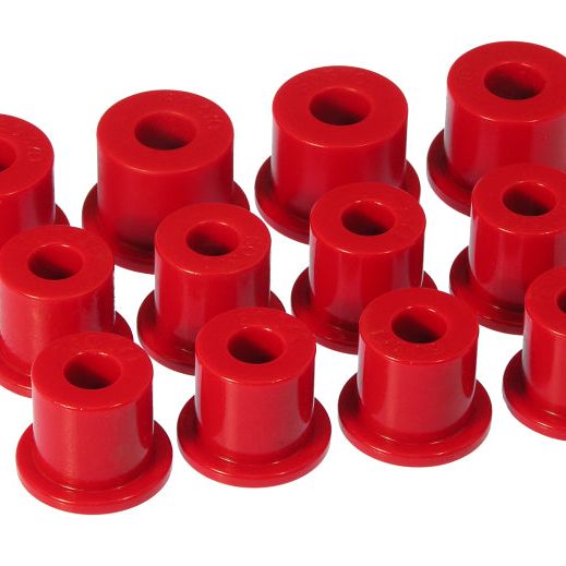 Prothane 80-86 Nissan 720 2/4wd Spring & Shackle Bushings - Red - SMINKpower Performance Parts PRO14-1001 Prothane