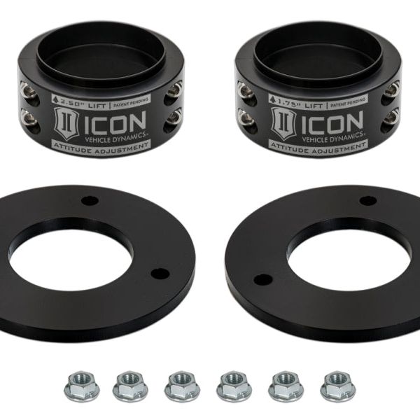 ICON 21-23 Ford Raptor .5-2.50in AAC Leveling Kit (Non 37) - SMINKpower Performance Parts ICOIVD6135B ICON