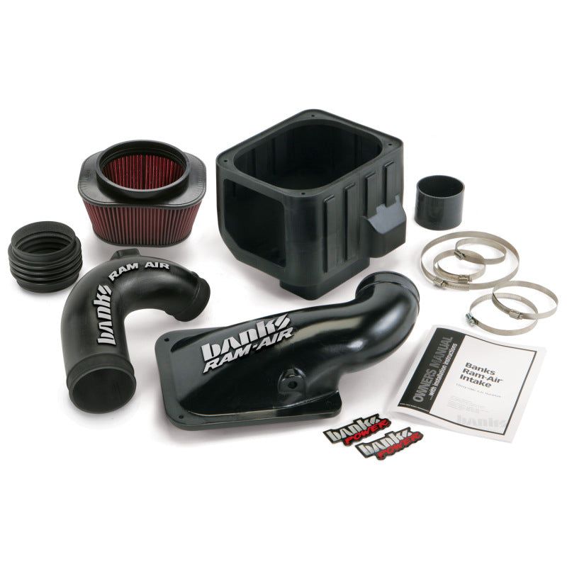 Banks Power 04-05 Chevy 6.6L LLY Ram-Air Intake System-Short Ram Air Intakes-Banks Power-GBE42135-SMINKpower Performance Parts
