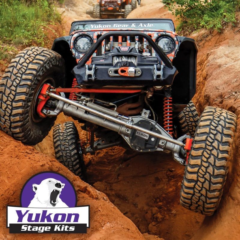 Yukon Stage 2 Jeep JL/JT Re-Gear Kit w/Covers & D44 Front & Rear in a 5.13 Ratio - SMINKpower Performance Parts YUKYGK069STG2 Yukon Gear & Axle