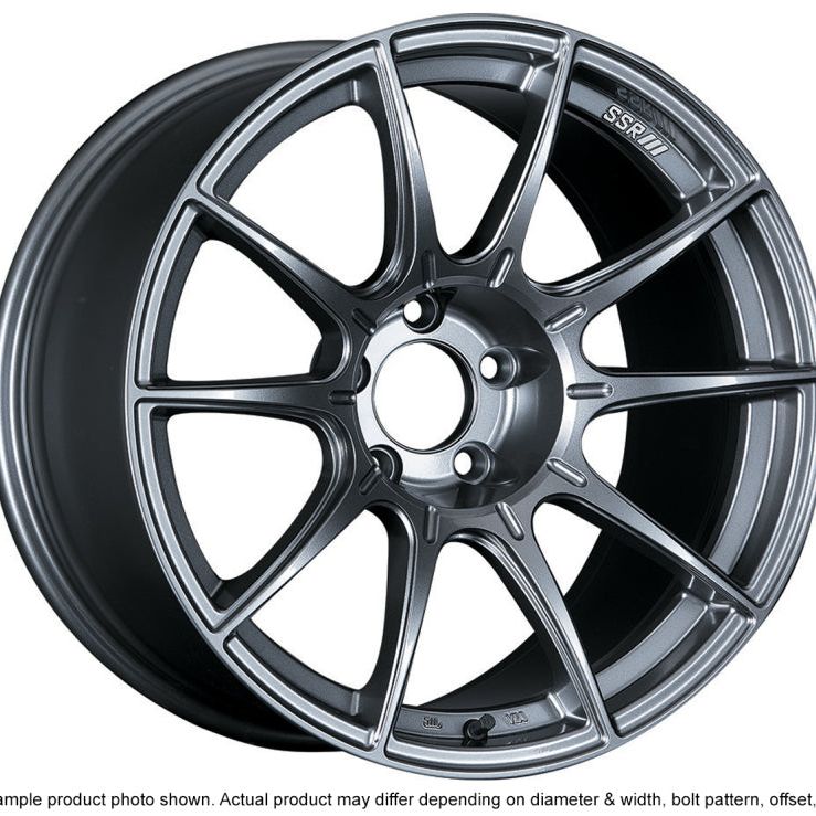 SSR GTX01 18x9.5 5x114.3 15mm Offset Dark Silver Wheel-Wheels - Cast-SSR-SSRXA18950+1505GDK-SMINKpower Performance Parts