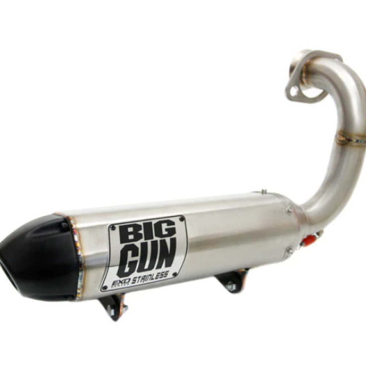 Big Gun 16-23 Polaris GENERAL 1000 EXO Stainless Slip On Exhaust-Powersports Exhausts-Big Gun-BIG14-7412-SMINKpower Performance Parts
