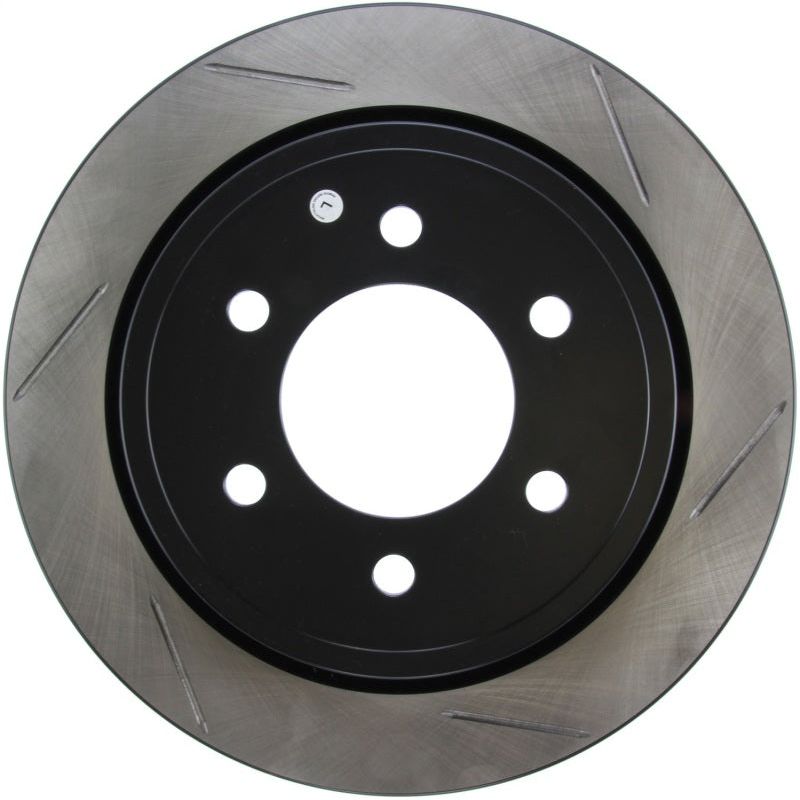 StopTech 12-19 Ford F-150 (w/Manual Parking Brake) Slotted Sport Brake Rotor-Brake Rotors - Slotted-Stoptech-STO126.65135SL-SMINKpower Performance Parts