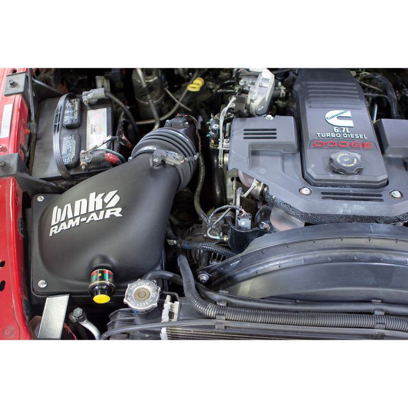 Banks Power 10-12 Dodge 6.7L Ram-Air Intake System-Short Ram Air Intakes-Banks Power-GBE42180-SMINKpower Performance Parts
