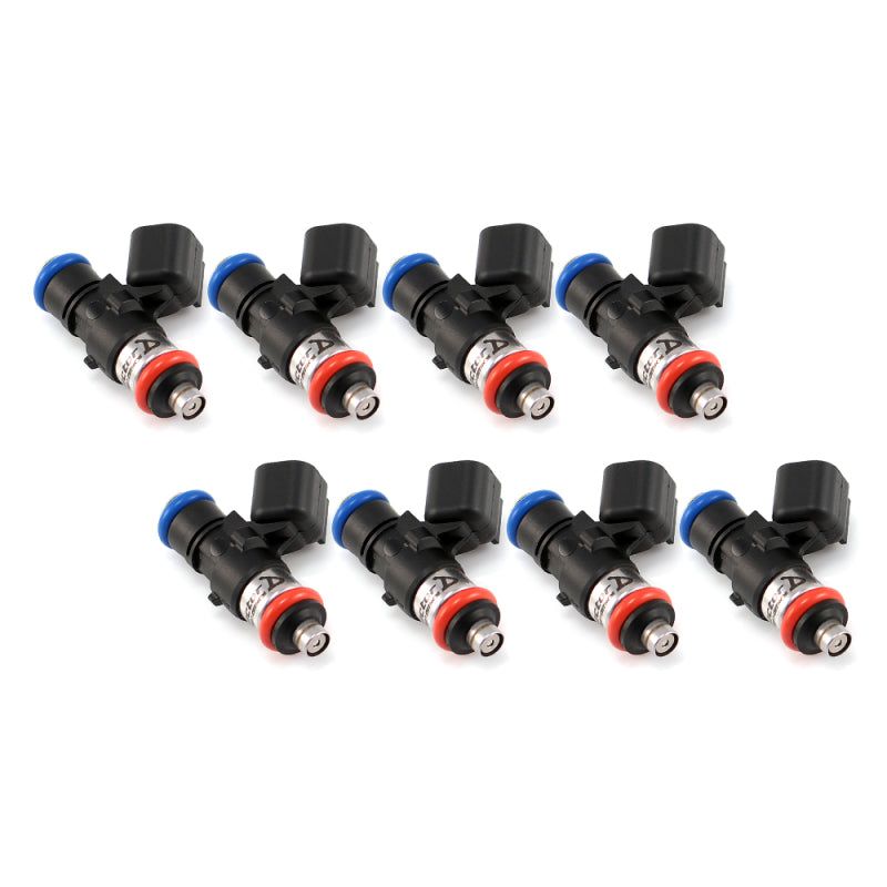 Injector Dynamics 2600-XDS Injectors - 34mm Length - 14mm Top - 15mm Lower O-Ring (Set of 8)-Fuel Injector Sets - 8Cyl-Injector Dynamics-IDX2600.34.14.15.8-SMINKpower Performance Parts